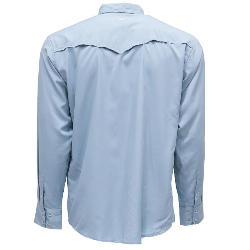 Hooey HT1662LTBL - Men`s Vented Western Snap Shirt