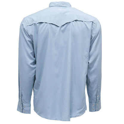 Hooey HT1662LTBL - Men`s Vented Western Snap Shirt