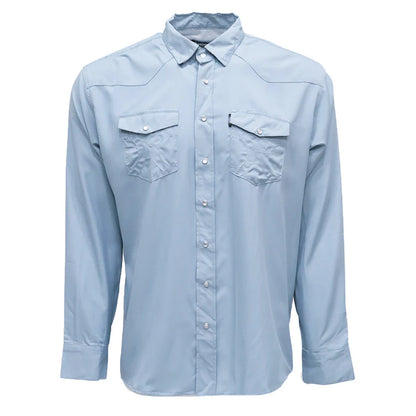 Hooey HT1662LTBL - Men`s Vented Western Snap Shirt