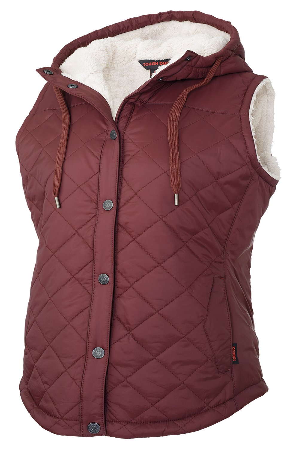 Women’s Quilted Sherpa Lined Vest