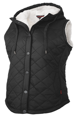 Women’s Quilted Sherpa Lined Vest