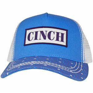 Cinch® Ladies Sky Blue Logo Patch Trucker Cap
