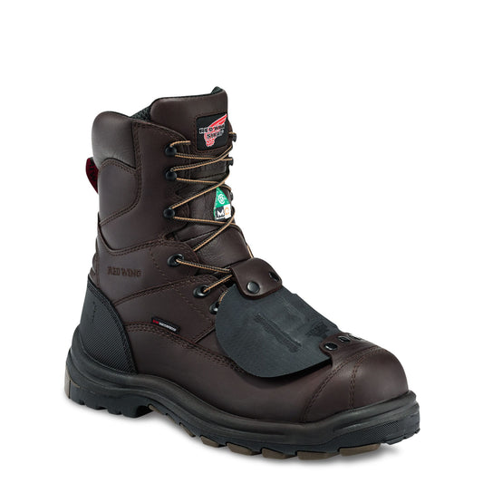 REDWING 3530 8″ BROWN KINGTOE CSA MET GUARD