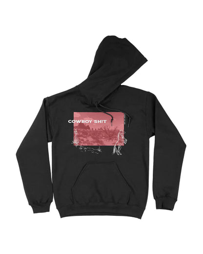 COWBOY SH*T UNISEX HOODIE DESERT IN BLACK