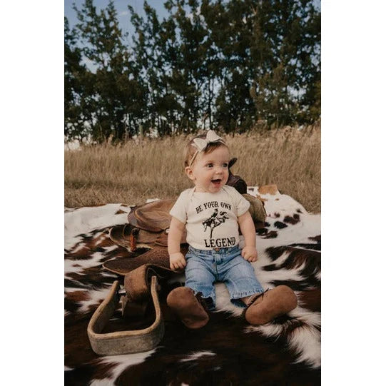 Infant Oatmeal Legend Bodysuit