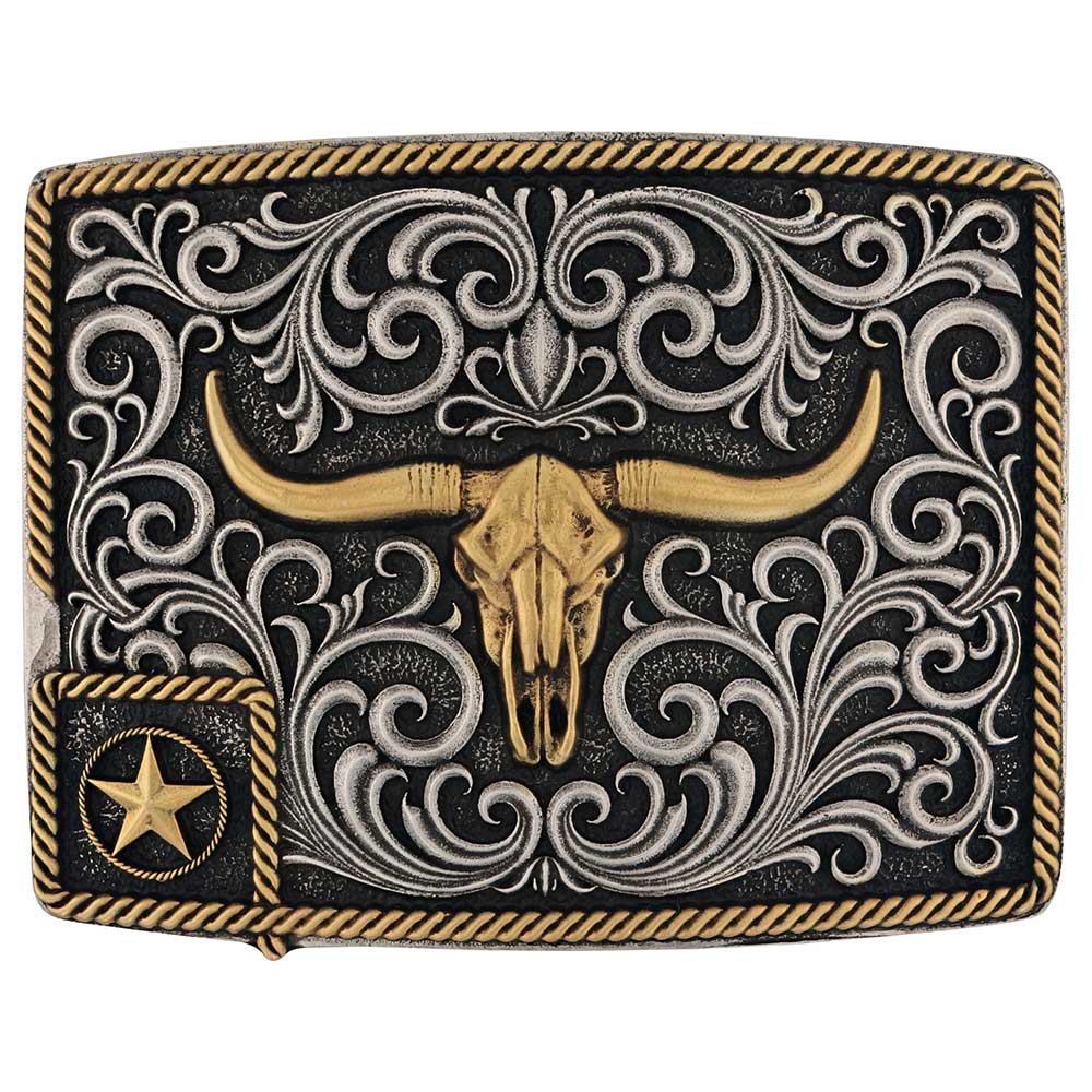 Lonestar Longhorn Attitude Buckle A984P