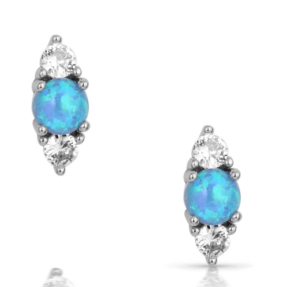 Delicate Moonlight Crystal Opal Earrings ER5805