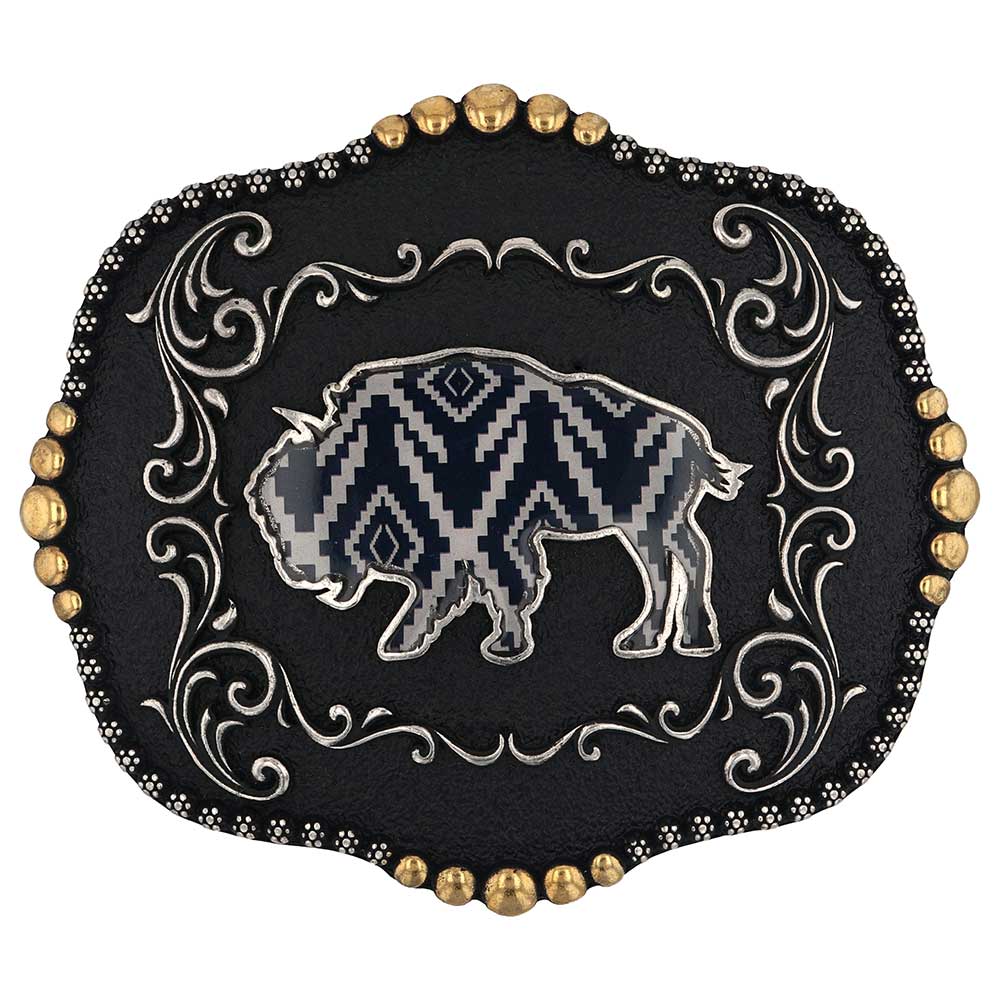 Midnight Buffalo Attitude Buckle A989S