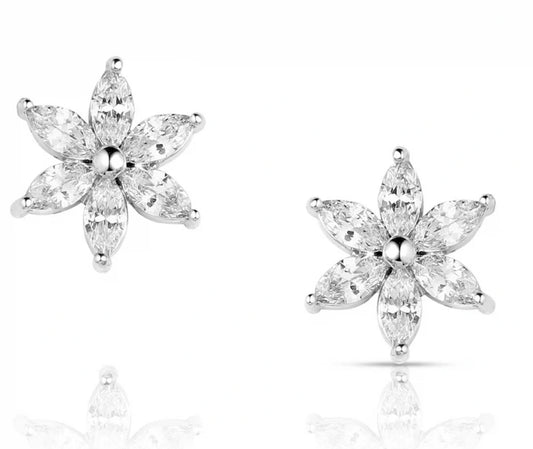 Floral Cheer Crystal Earrings ER5851