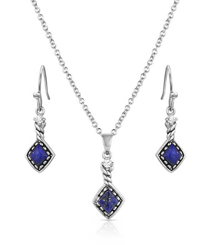 Deep Blue Jewelry Set JS5846