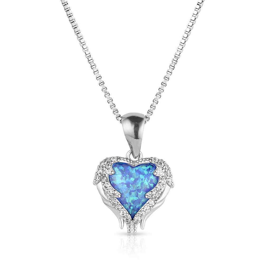 Heart's Flame Opal Necklace NC5873