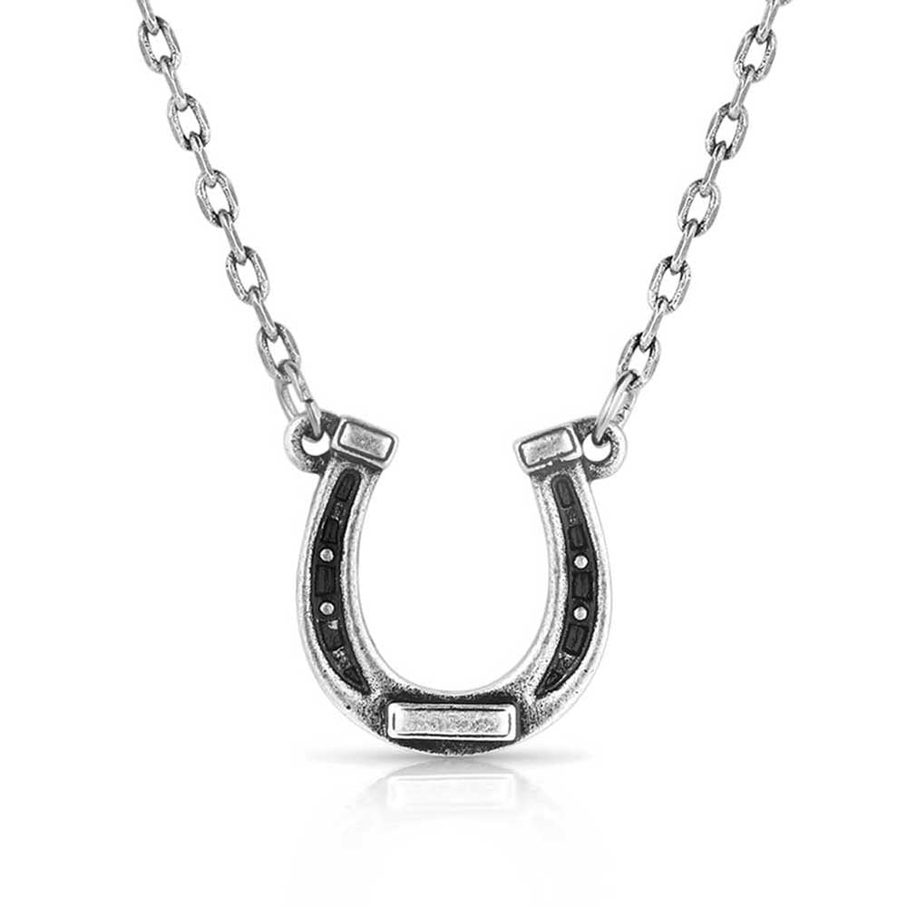 Horseshoe Pendant Necklace NC5860