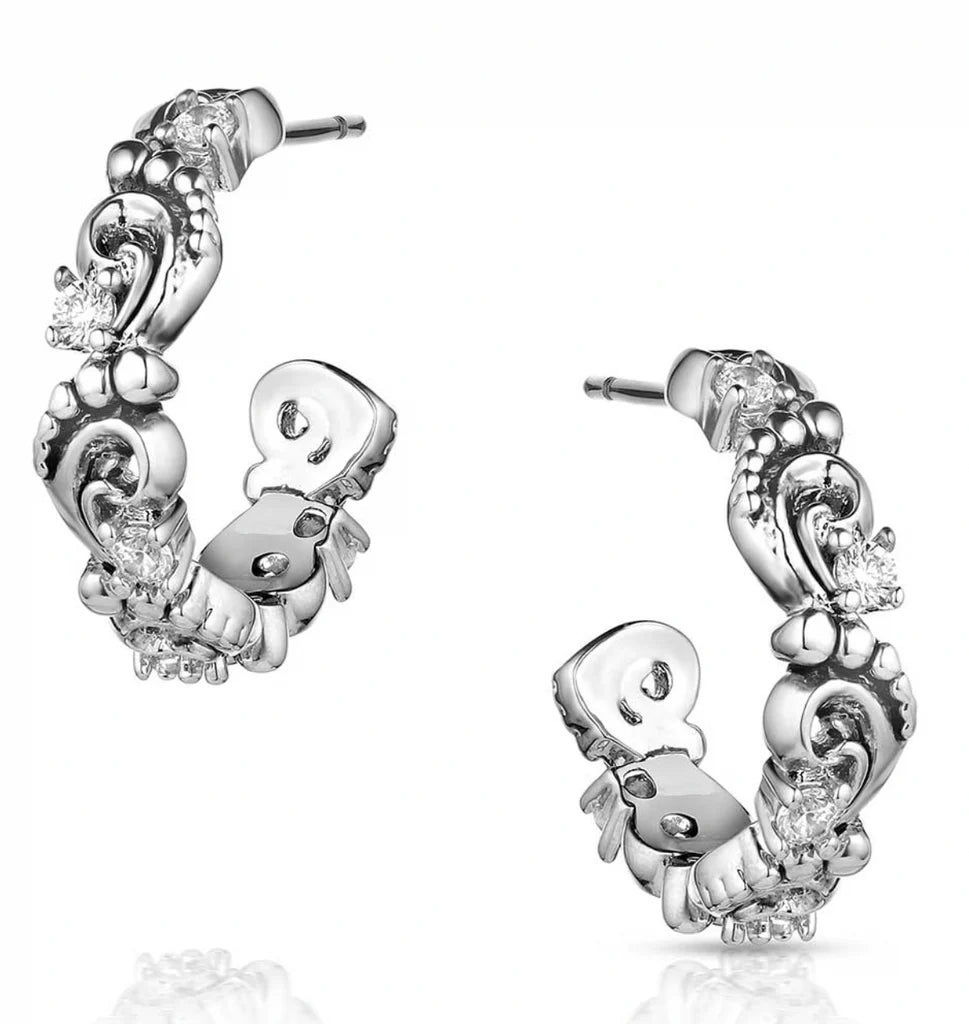 Windblown Elegance Crystal Earrings ER5862