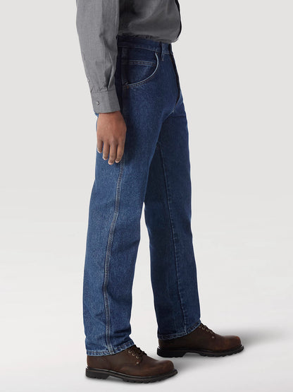 WRANGLER® RIGGS WORKWEAR® FR FLAME RESISTANT RELAXED FIT JEAN IN FLAME RESISTANT