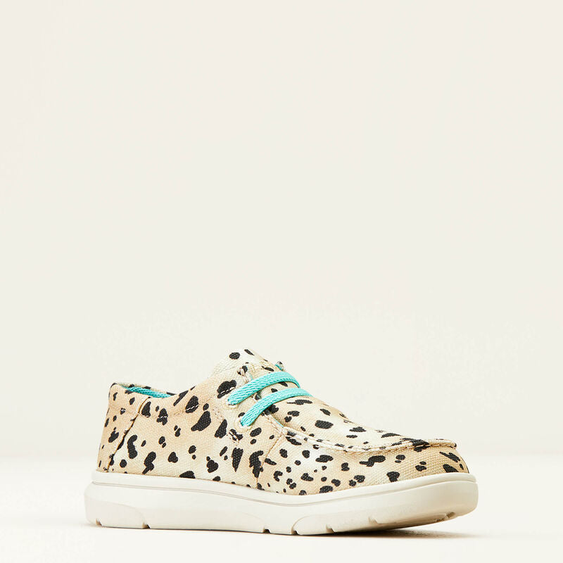 ARIAT YOUTH HILO SHOES - WASHED ANIMAL PRINT