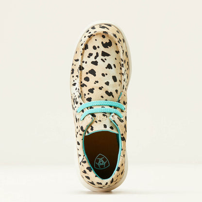 ARIAT YOUTH HILO SHOES - WASHED ANIMAL PRINT