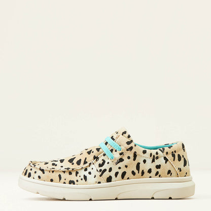 ARIAT YOUTH HILO SHOES - WASHED ANIMAL PRINT