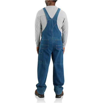 CARHARTT MEN’S WORK BIB OVERALLS DENIM