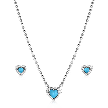 Montana Silversmith JS6373 - Heart of Turquoise
