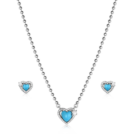 Montana Silversmith JS6373 - Heart of Turquoise