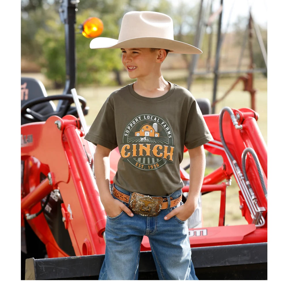 Cinch MTT7670185 - Boy`s Support Local Farmers