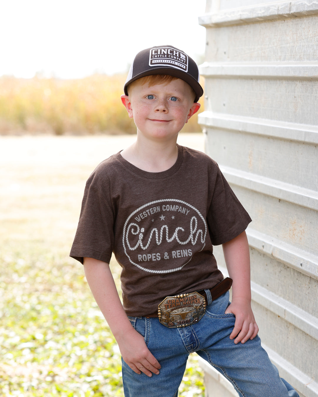 Cinch MTT7670187 - Boy`s T-Shirt