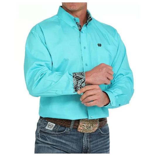 Cinch MTW1105903 - Men`s Solid Button Up