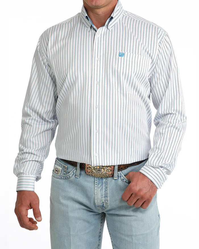 Cinch MTW1106085 - Men`s Tencel Classic Fit Button Up