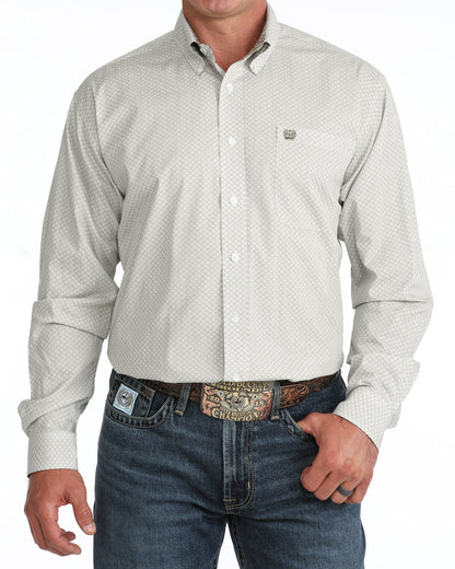 Cinch MTW1106128 - Men`s Olive Button Up