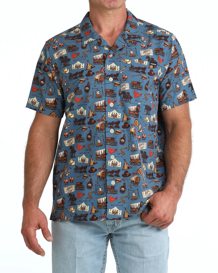 Cinch MTW1401056 - Men`s Camp Shirt