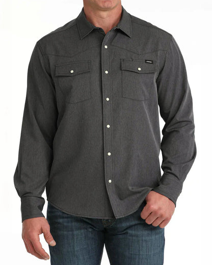 Cinch MTW1403007 - Men`s Stretch Ripstop Vented Snap