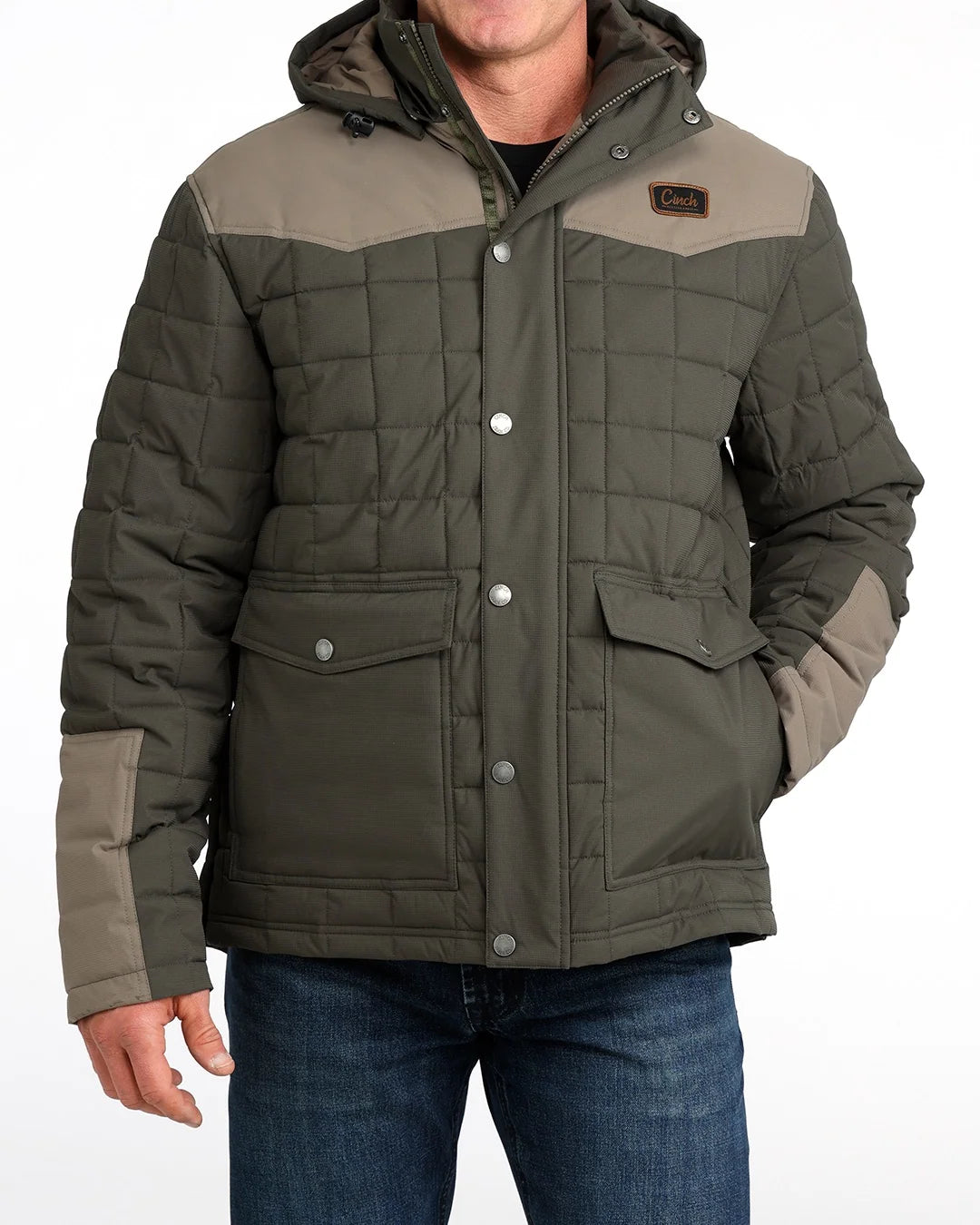 Cinch MWJ1951001 - Men`s Quilted Barn Coat