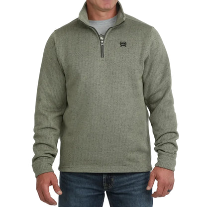 Cinch MWK1080021 - Men's 1/4 Zip Olive