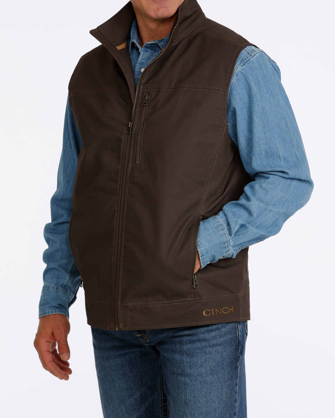 Cinch MWV1942001 - Men's CC Canvas Vest