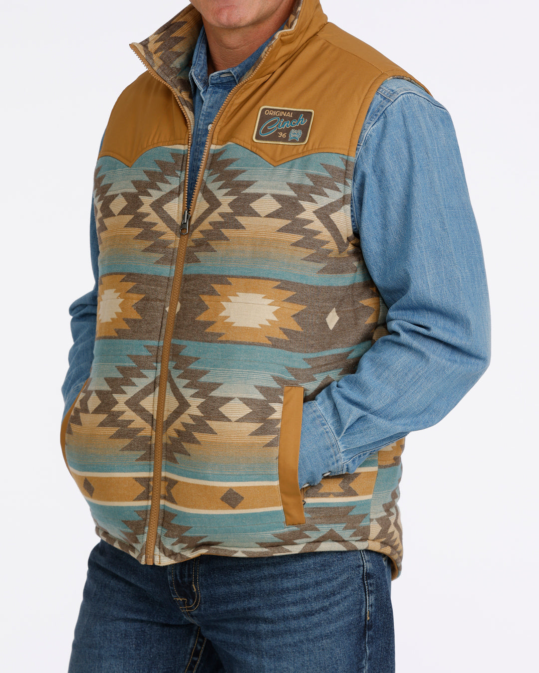 Cinch MWV1956001 - Men's Reversible Vest