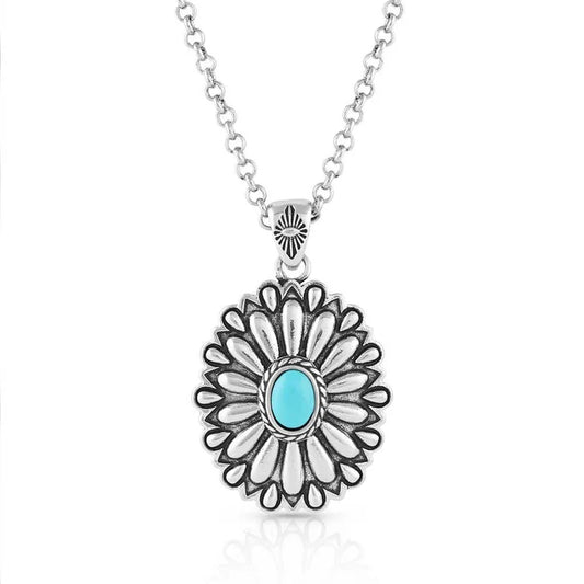 Montana Silversmith NC5378 - Sunflower Concho Necklace
