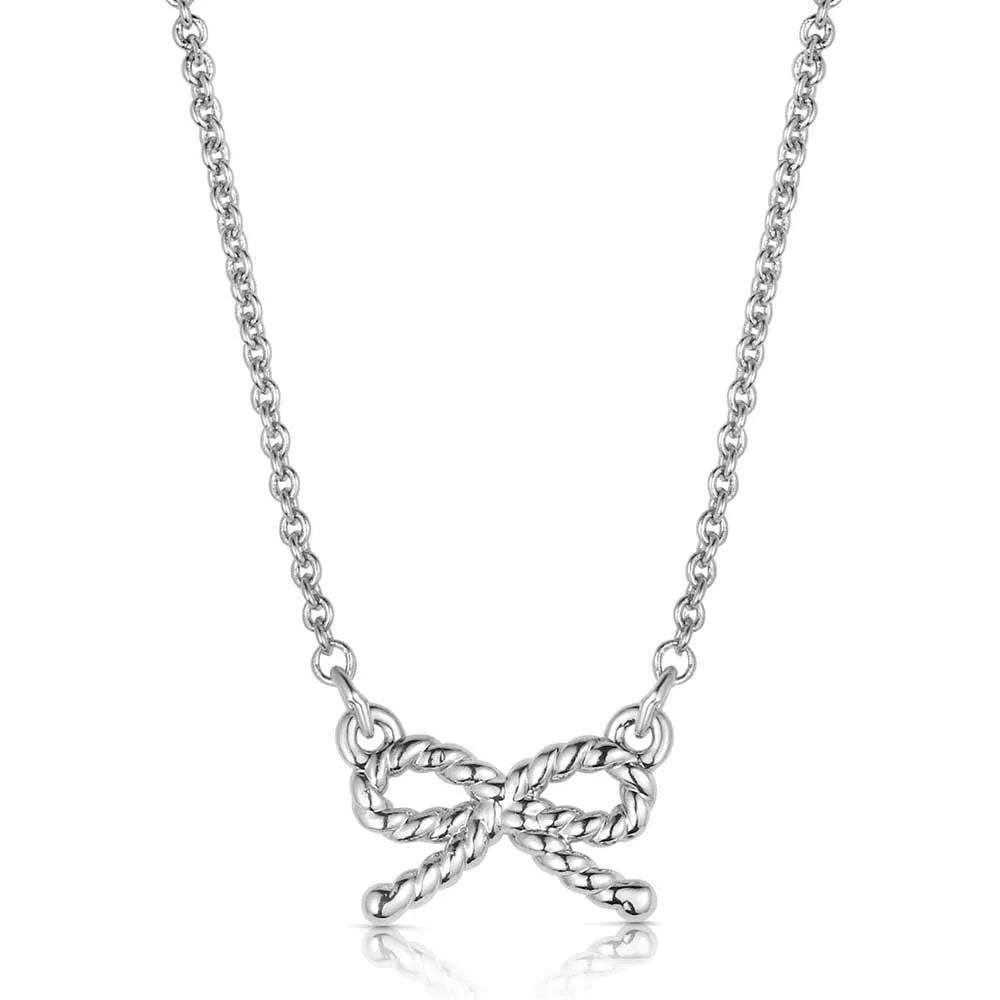 Montana Silversmith NC6295 - Cowgirl Bow Necklace