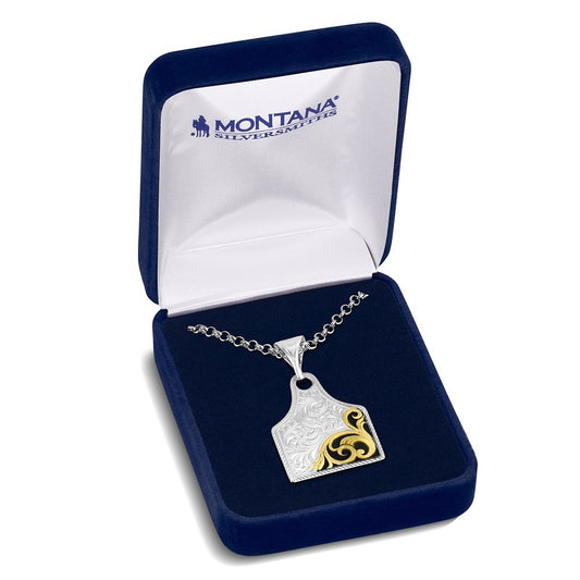 Montana Silversmith - Cattle Tag Necklace