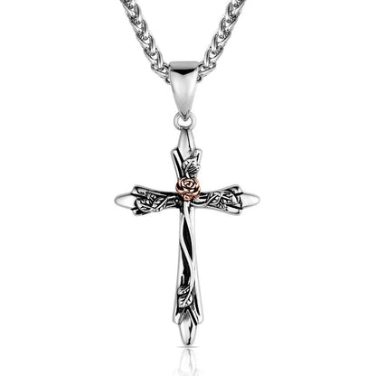 Montana Silversmith - Thorns & Roses Cross
