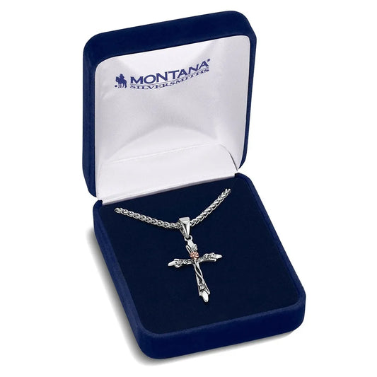 Montana Silversmith - Thorns & Roses Cross