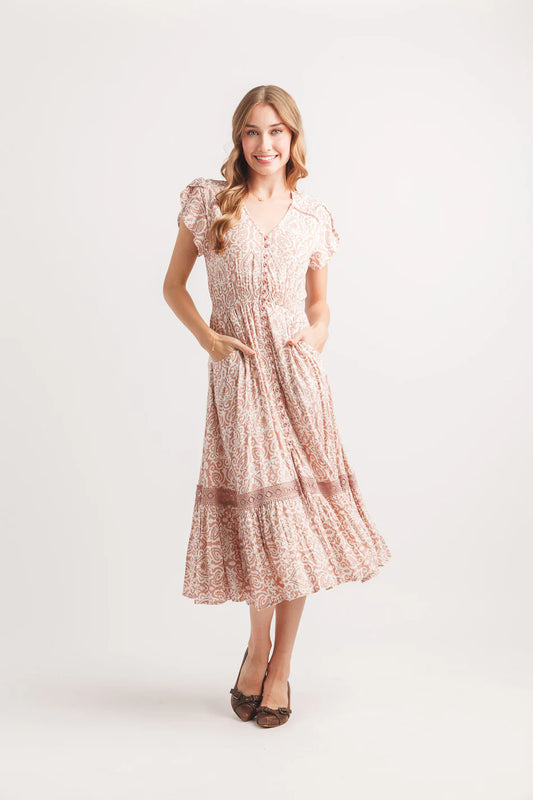Papillon PD-20627 - Women`s Printed Dress