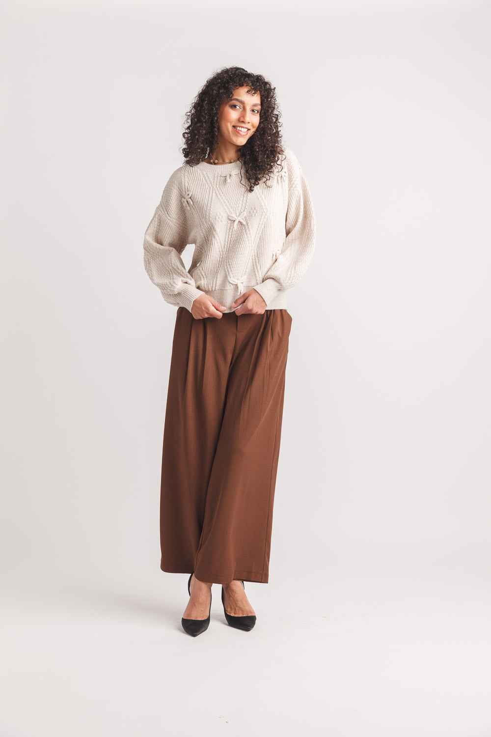 Papillon PP-21802 - Women`s Wide Leg Trouser