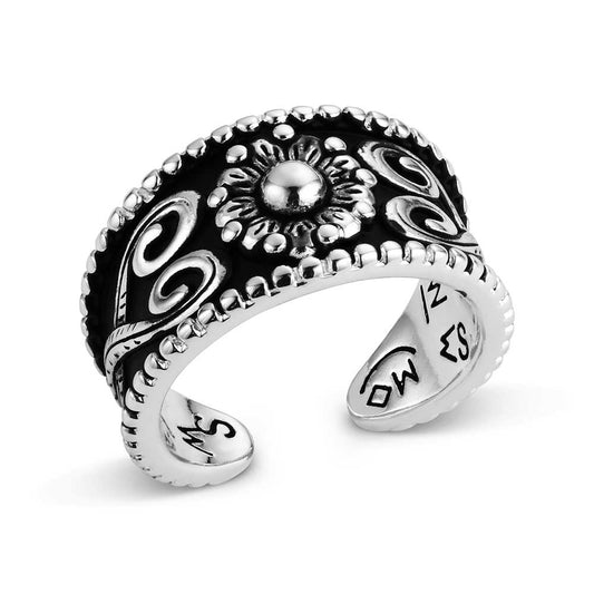 Montana Silversmith - Blooming Scroll Ring