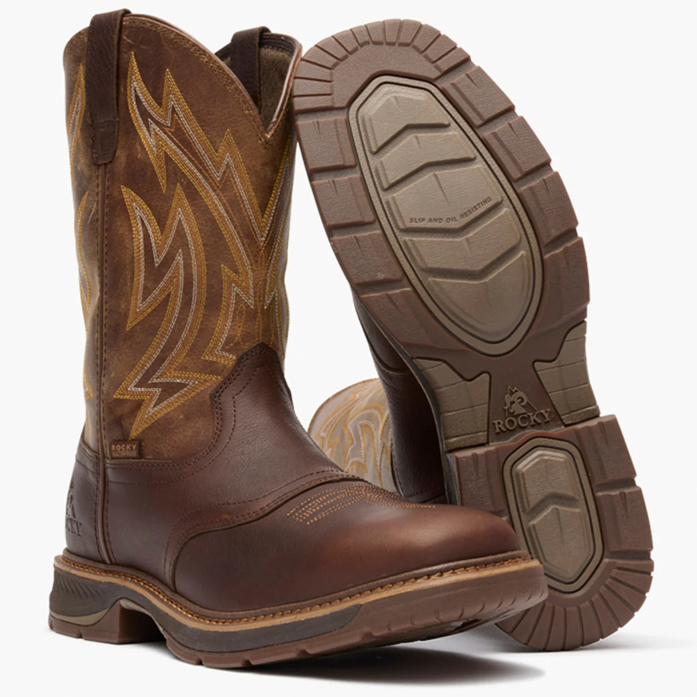 Rocky RKW0476 - Men`s Ride LTE Cowboy Boot