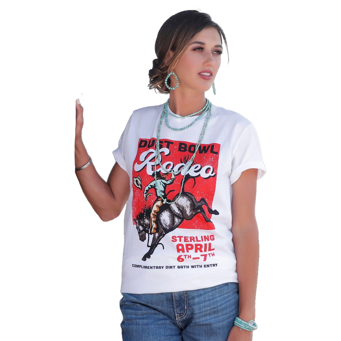 Cinch CTT7385013 - Women`s Dust Bowl T-Shirt