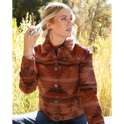 Cinch CWJ7481002 - Women`s Concho Trucker Jacket