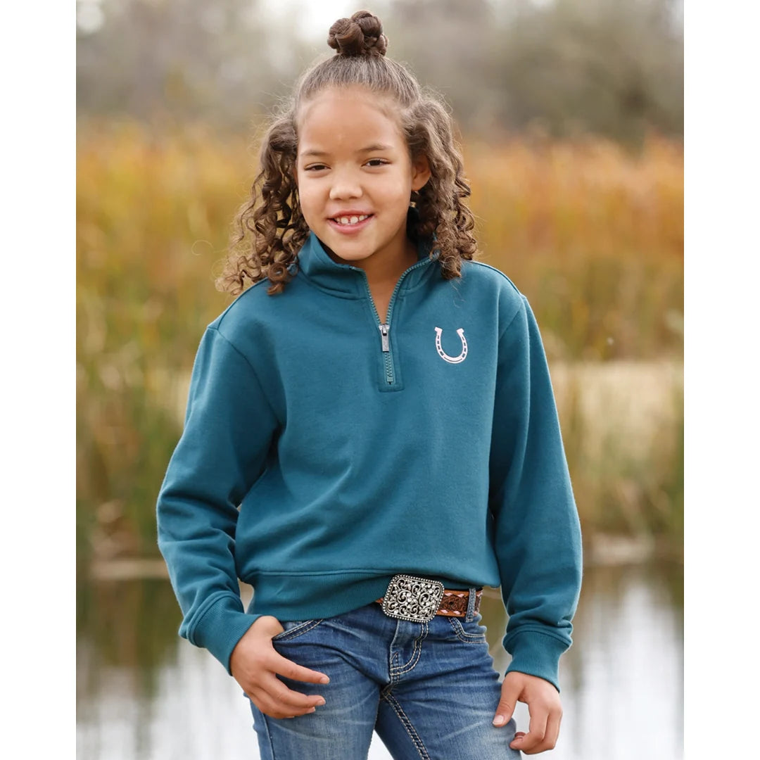Cinch CWK8023001 - Girl`s 1/4 Zip