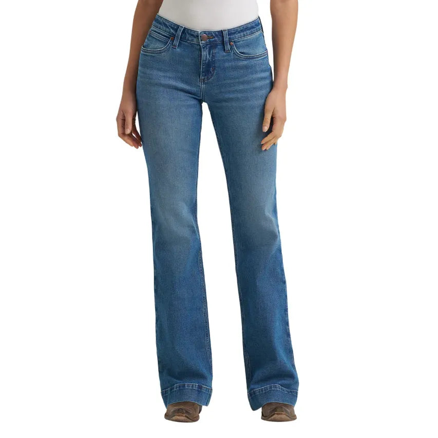 Wrangler 112379343 - Women`s Mae Mid-Rise Trouser