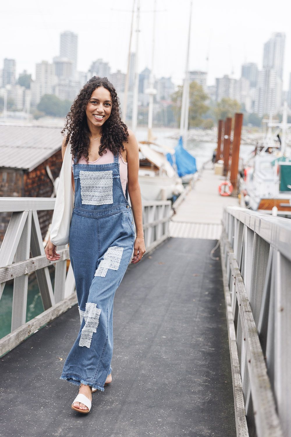 Papillon PP-20833 - Women`s Patchwork Overalls