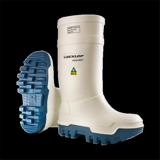 Dunlop - Men`s CSA Purofort White/Blue